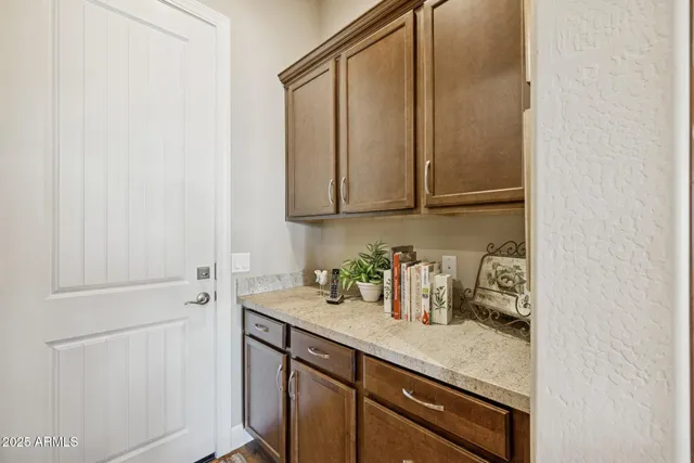 an aerial view of a tennis ground