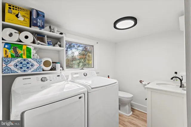 a bathroom with a sink and a toilet