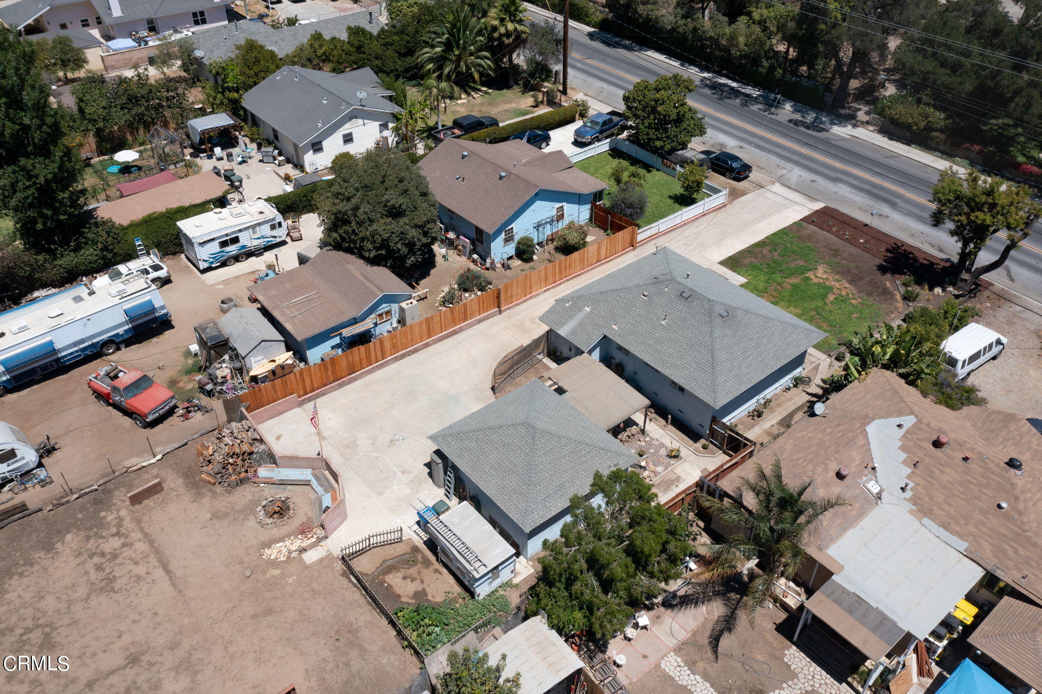 828 Ojai Road Santa Paula, CA 93060 - Photo 40 of 45 Aerial View 828 Ojai Road