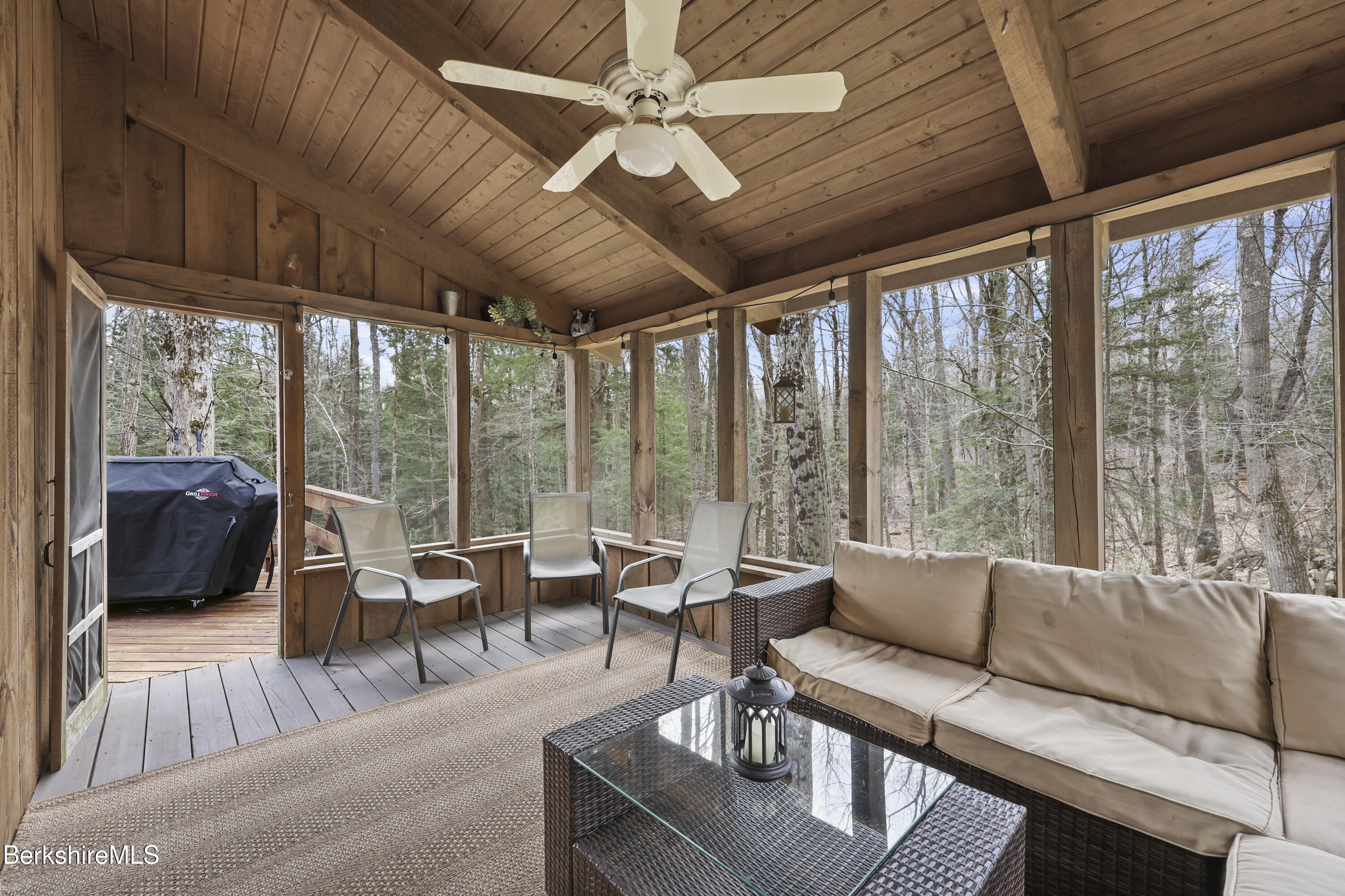 125 Town Hill Road Sandisfield, MA 01255 - Photo 14 of 42 a living room with furniture and a large window