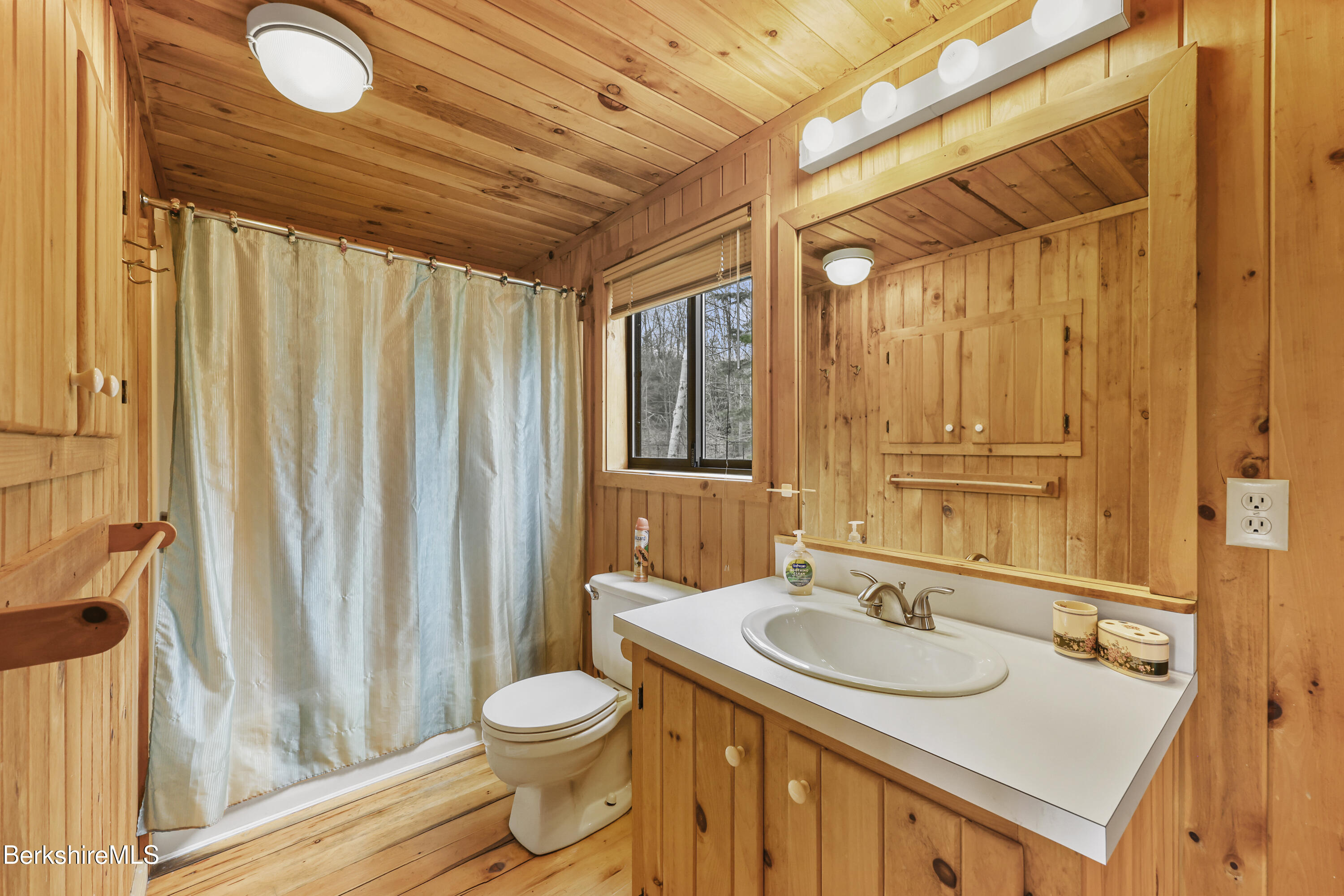 125 Town Hill Road Sandisfield, MA 01255 - Photo 21 of 42 a bathroom with a sink toilet and shower