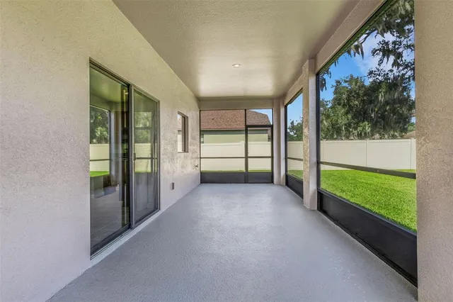a view of a room with window