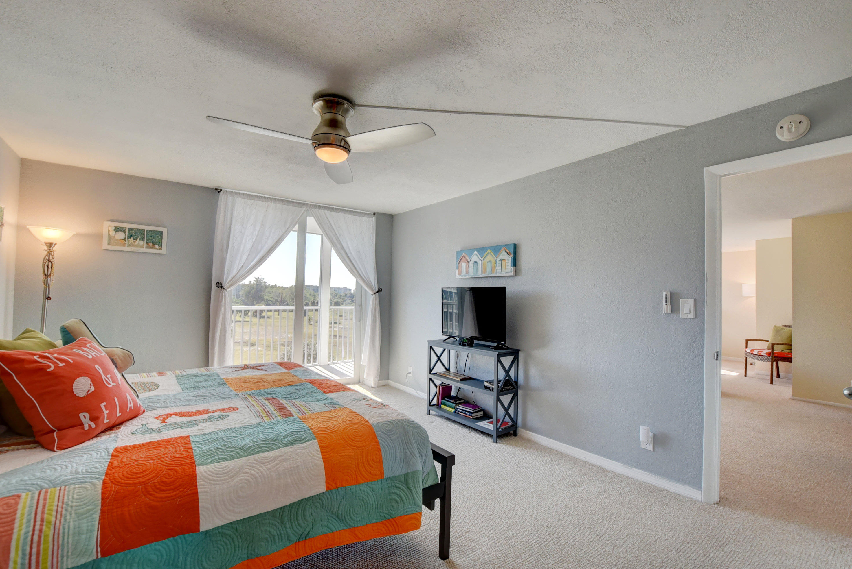 250 Northwest 67th Street, Unit 418 Boca Raton, FL 33487 - Photo 20 of 33 Balcony With Impact Sliders Off Master