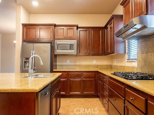 549 Palomar Circle Lompoc, CA 93436 - Photo 23 of 58 a kitchen with stainless steel appliances granite countertop a sink stove and cabinets
