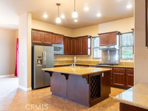 549 Palomar Circle Lompoc, CA 93436 - Photo 24 of 58 a kitchen with stainless steel appliances granite countertop a sink stove and refrigerator