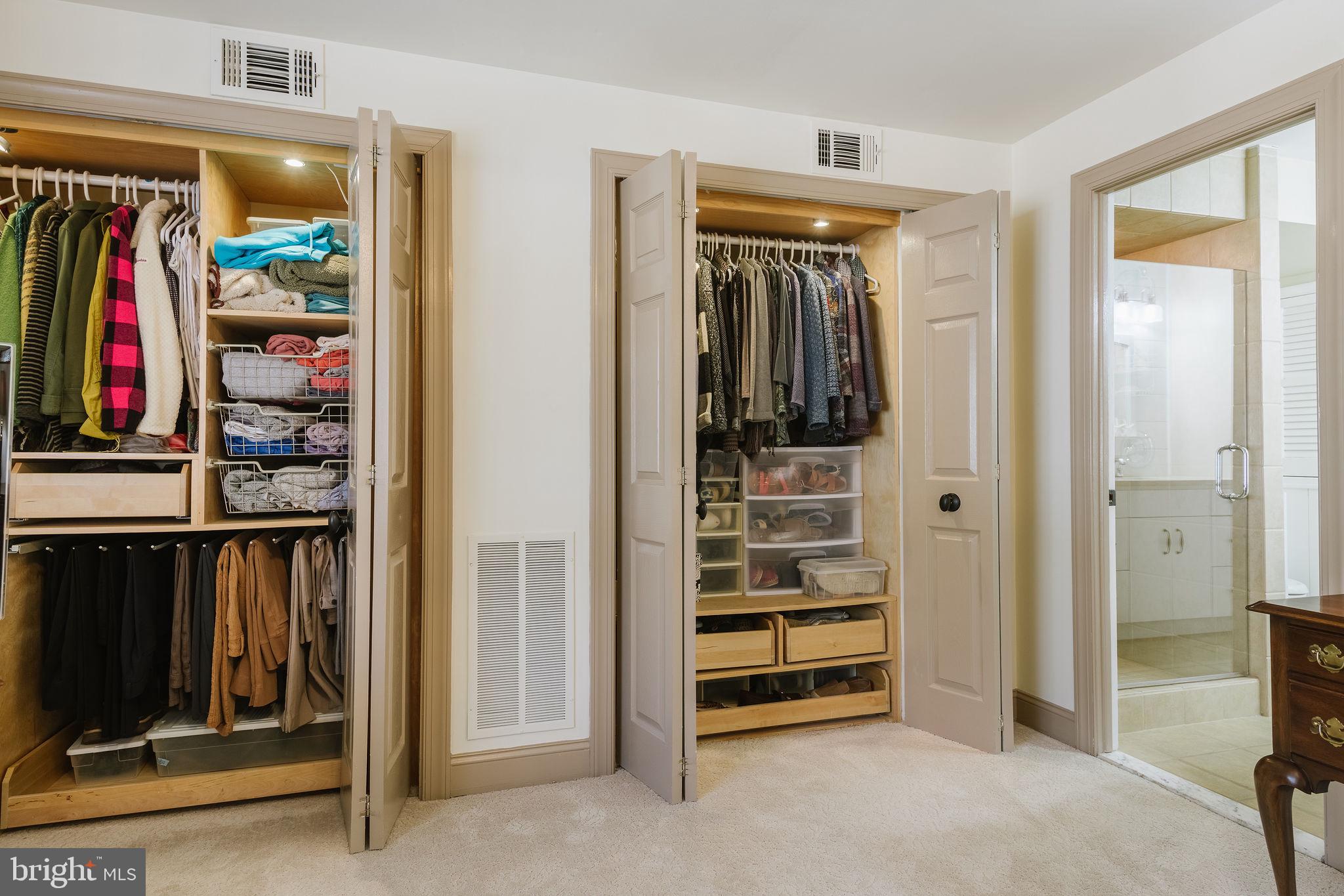 532 North Lemon Street Media, PA 19063 - Photo 34 of 63 a view of walk in closet with clothes and shoes