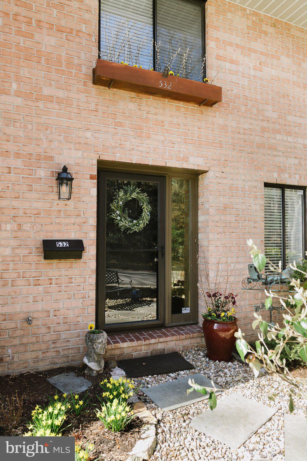 532 North Lemon Street Media, PA 19063 - Photo 61 of 63 a front view of a house with outdoor seating