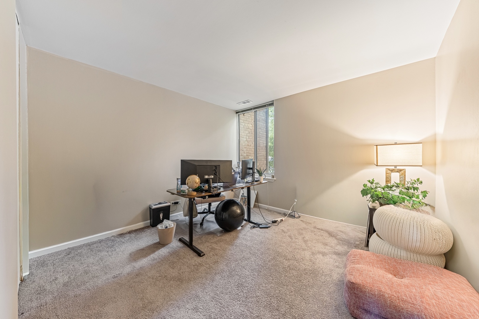 6015 Forest View Road, Unit 2A Lisle, IL 60532 - Photo 10 of 12 a view of a livingroom with a workspace