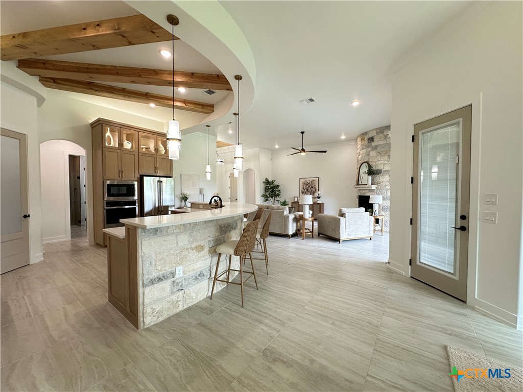 430 Dos Rios Drive Belton, TX 76513 - Photo 16 of 48 a view of a kitchen and dining room