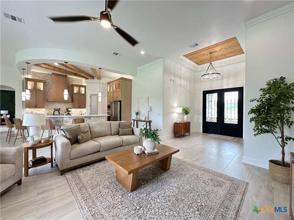 430 Dos Rios Drive Belton, TX 76513 - Photo 4 of 48 a living room with furniture and wooden floor