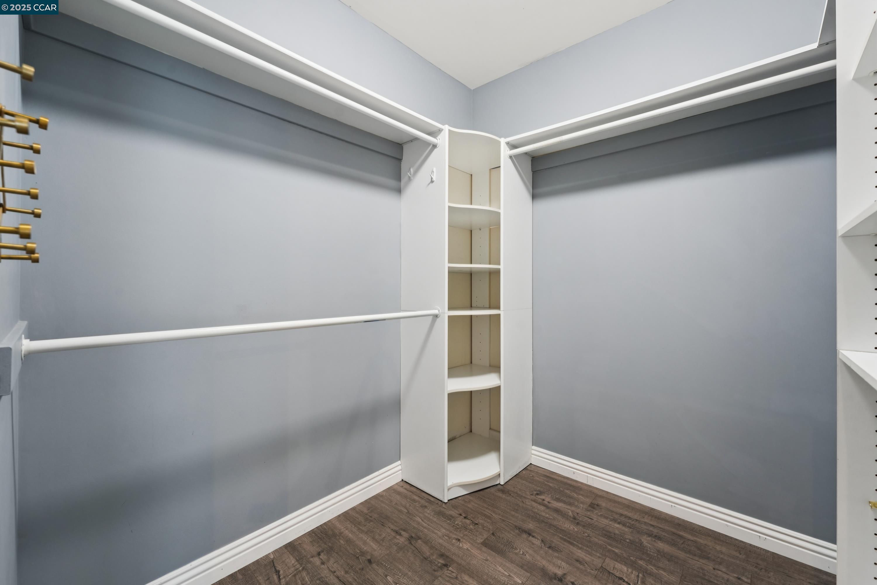 1539 Geary Road, Unit C Walnut Creek, CA 94597 - Photo 8 of 21 a view of an empty walk in closet