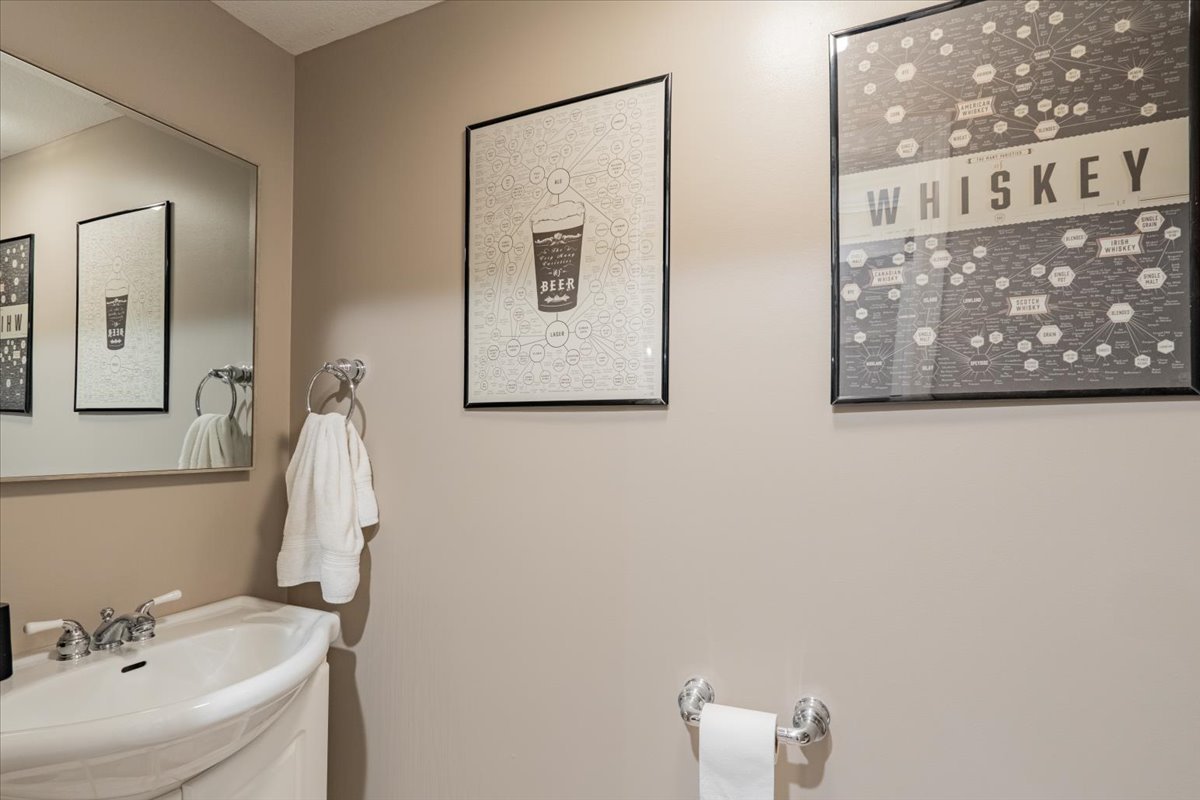 13561 Buck Road Bloomington, IL 61705 - Photo 36 of 43 a bathroom with a sink and mirror