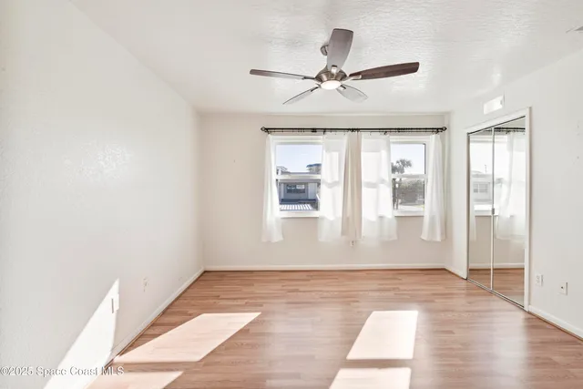 a backyard of a house with seating space