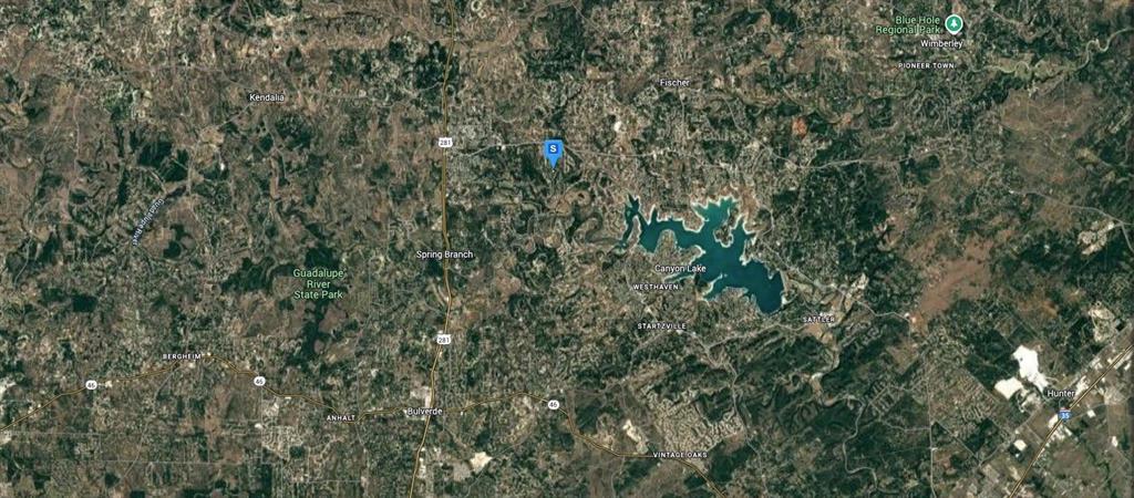 2285 Tanglewood Trail Spring Branch, TX 78070 - Photo 5 of 6 Aerial map of property and surrounding area