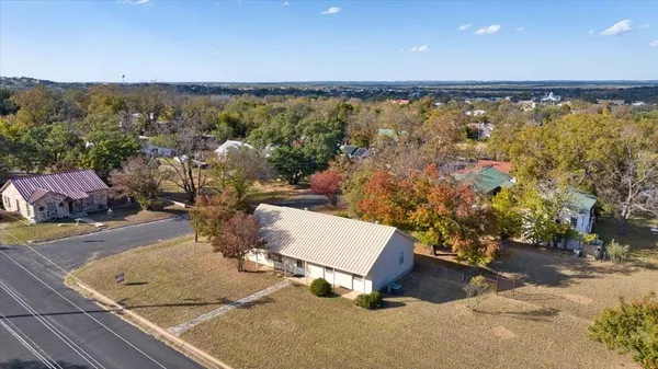 an aerial view of a