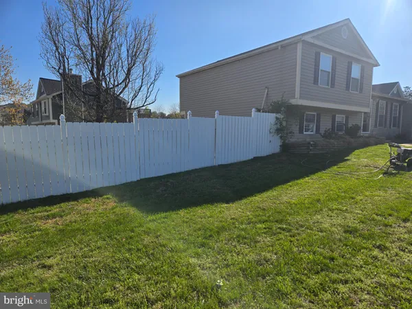 a backyard of a house