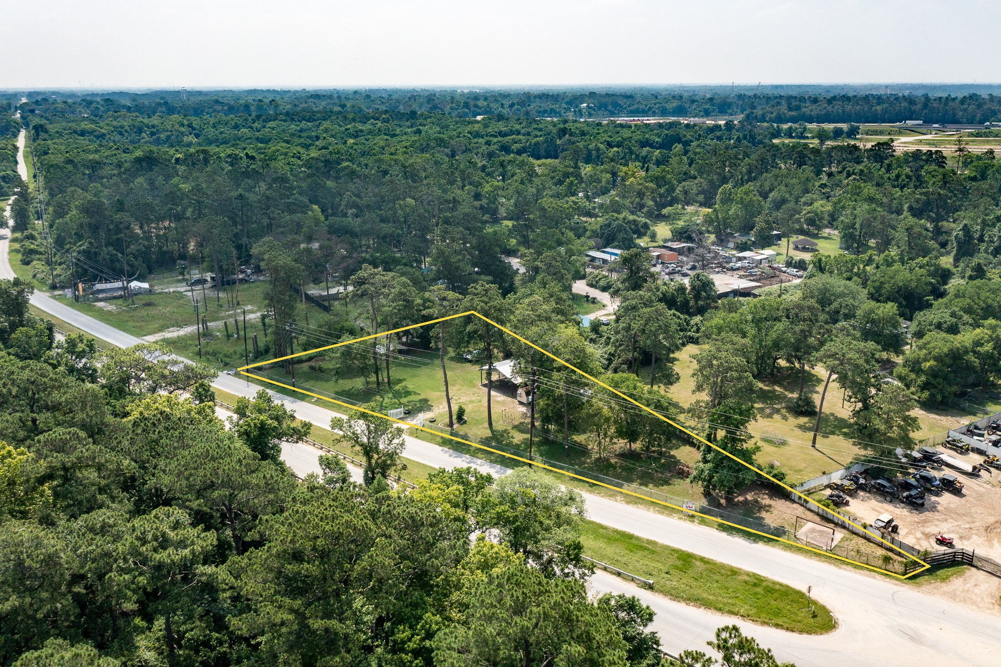 1421 Gulf Pump Road Crosby, TX 77532 - Photo 2 of 11 a view of a lake from a balcony