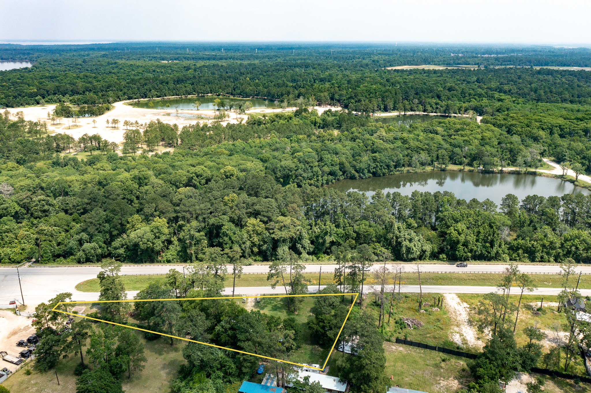 1421 Gulf Pump Road Crosby, TX 77532 - Photo 4 of 11 a view of lake with green space