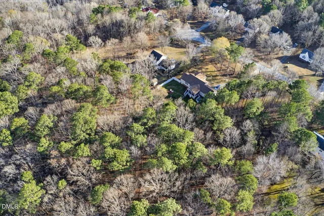 a backyard of a house
