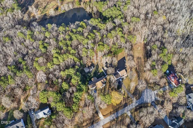 a backyard of a house