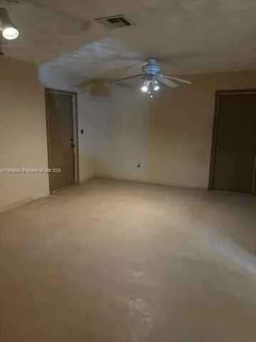 a view of empty room