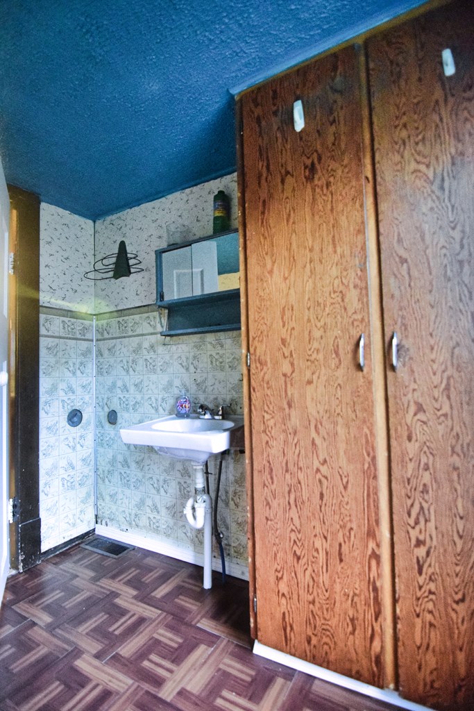126 Cherry Run Road Rouseville, PA 16344 - Photo 11 of 20 a bathroom with a sink and a shower