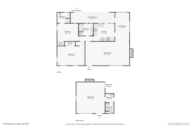 $939,900 | 9130 Shirley Drive, La Mesa, CA 91941