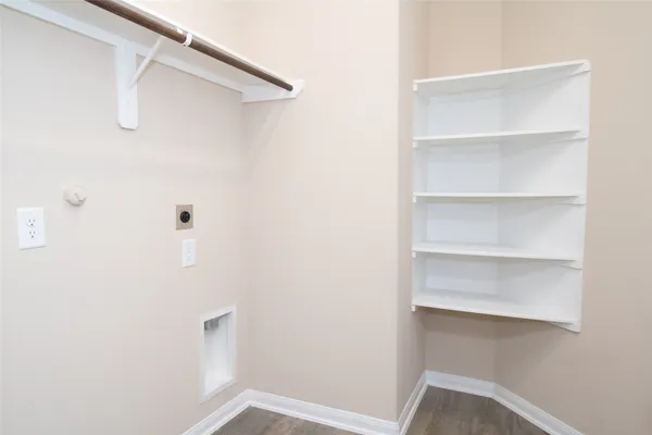 a view of a store room with shelf
