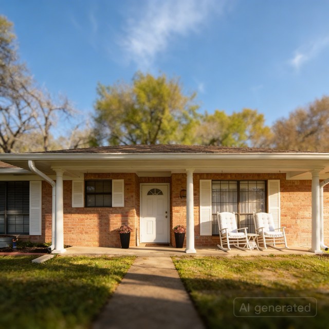 451 Pennington Street Lovelady, TX 75851 - Photo 2 of 28 a view of a house with pool and sitting area