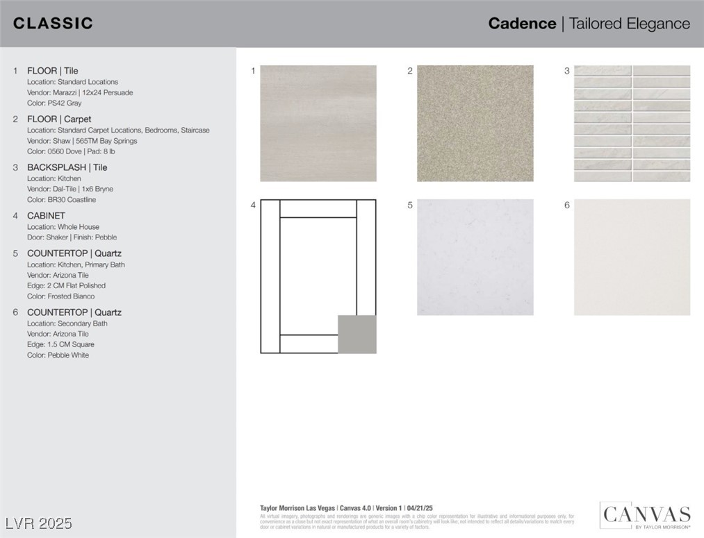 663 Semitone Lane Henderson, NV 89015 - Photo 4 of 52 663 Semitone Ln design selections! This home is currently under construction and selections are subject to change