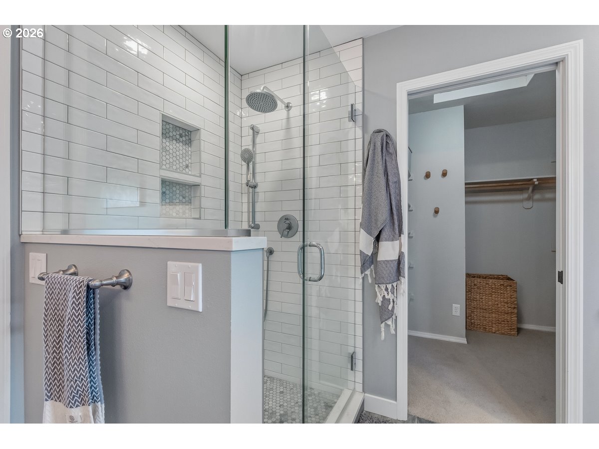 8361 Southwest 168th Avenue Beaverton, OR 97007 - Photo 23 of 31 a bathroom with a shower