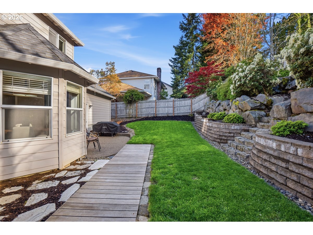 8361 Southwest 168th Avenue Beaverton, OR 97007 - Photo 31 of 31 a view of a backyard with sitting area