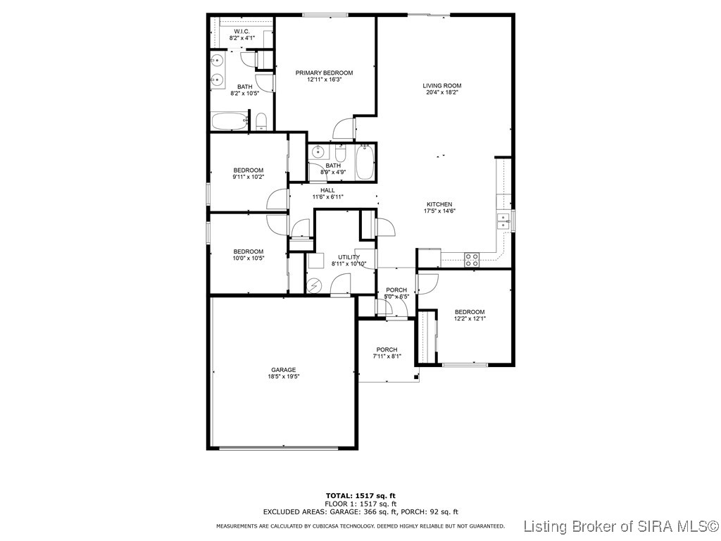 5002 Schaefer Lane Floyds Knobs, IN 47119 - Photo 26 of 26 Floor Plan