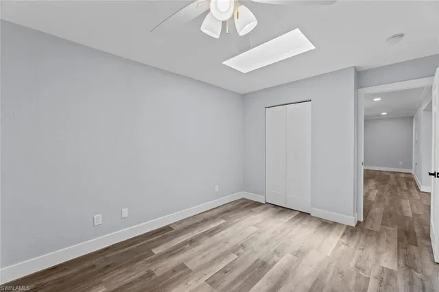 wooden floor in an empty room