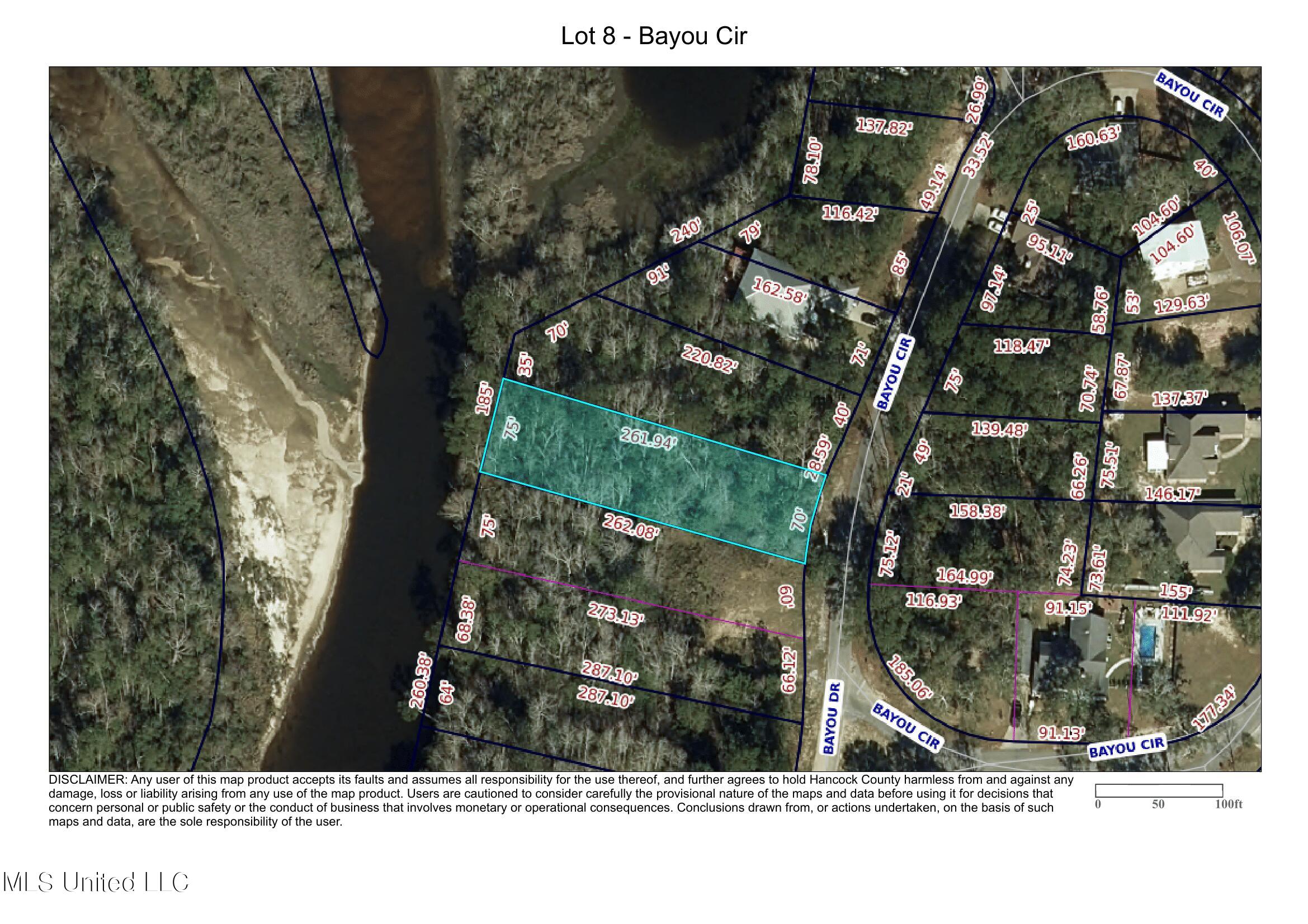 Bayou Circle Diamondhead, MS 39525 - Photo 3 of 3 Lot8_BayouCir-1