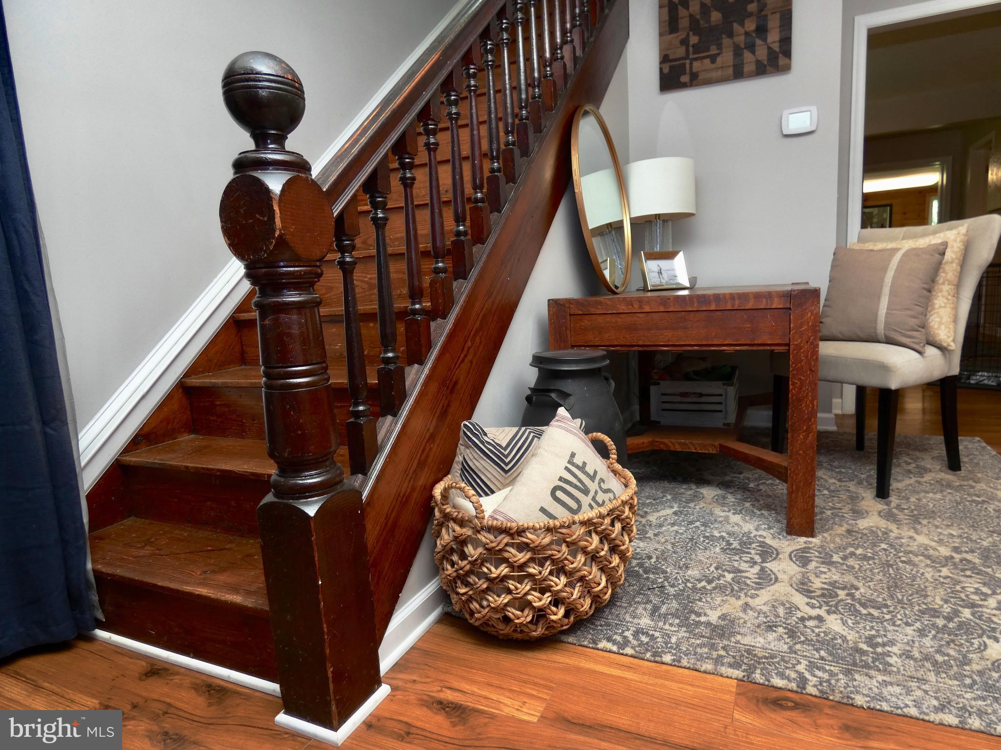 23840 Bridgetown Road Henderson, MD 21640 - Photo 4 of 54 Vintage Stair Case