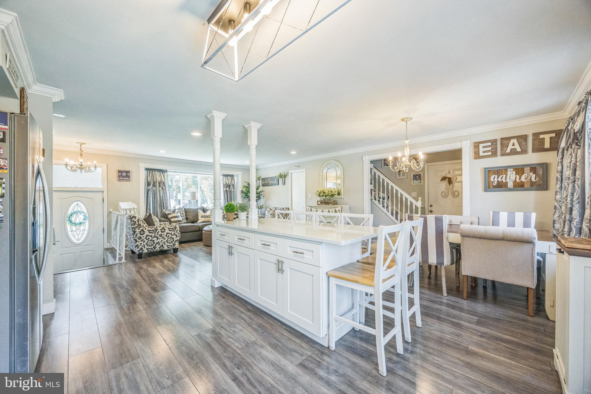 333 Farmdale Road Moorestown, NJ 08057 - Photo 11 of 45 a very nice looking living room with wooden floor and furniture
