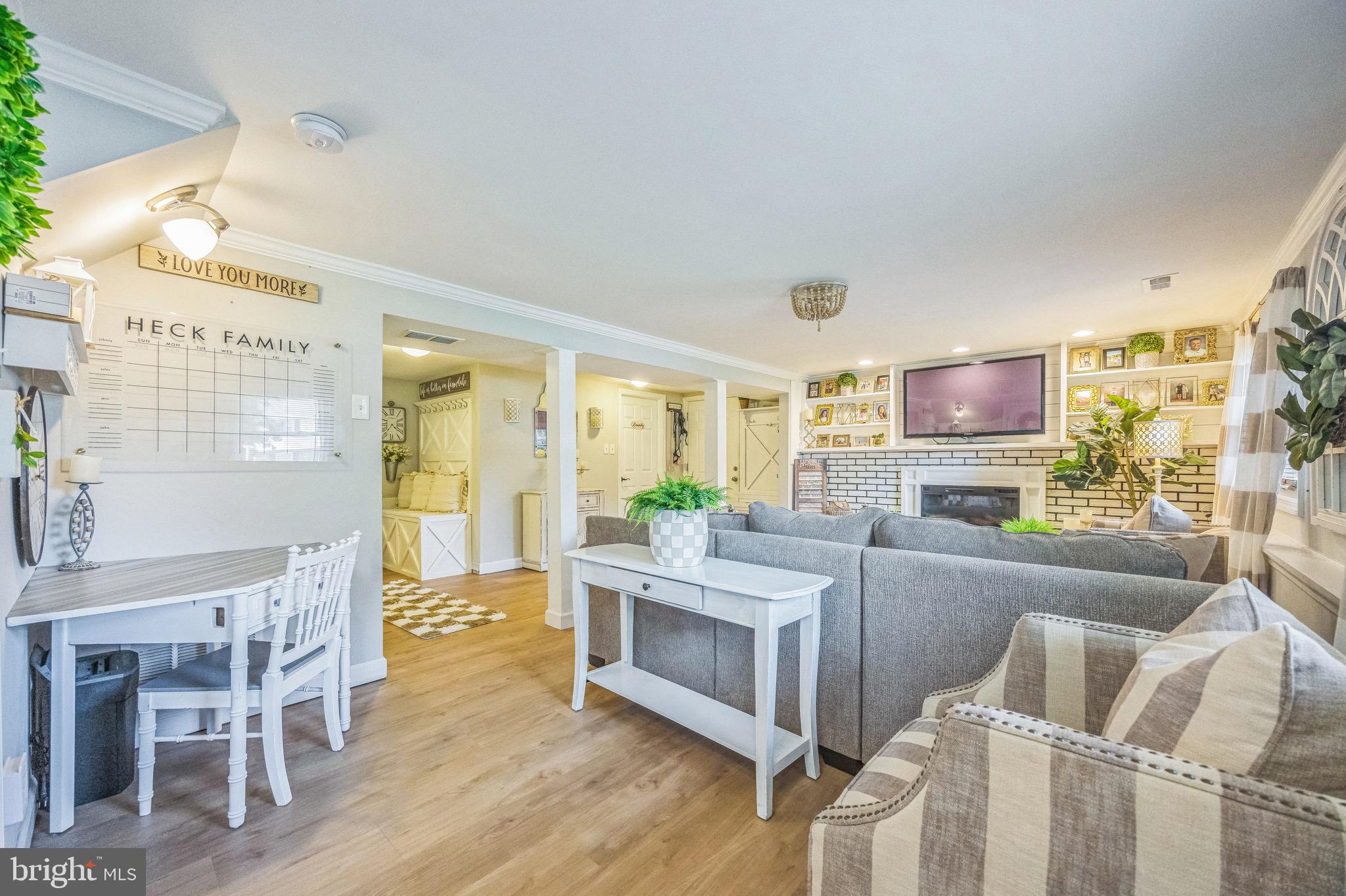 333 Farmdale Road Moorestown, NJ 08057 - Photo 30 of 45 a living room with furniture and a flat screen tv