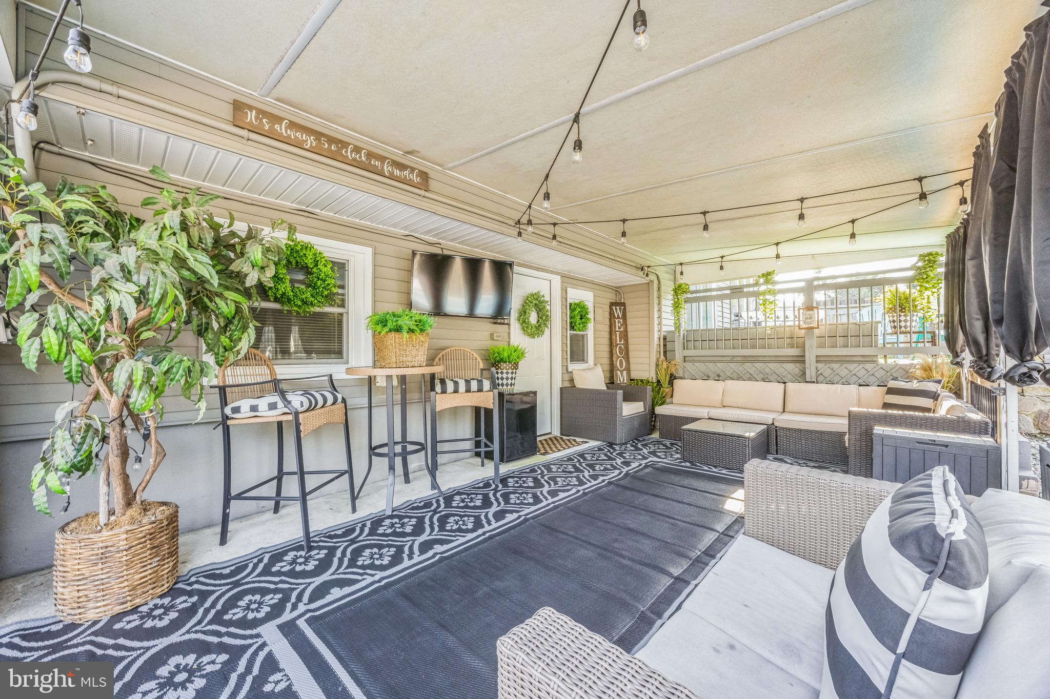 333 Farmdale Road Moorestown, NJ 08057 - Photo 42 of 45 a living room with furniture and a large window
