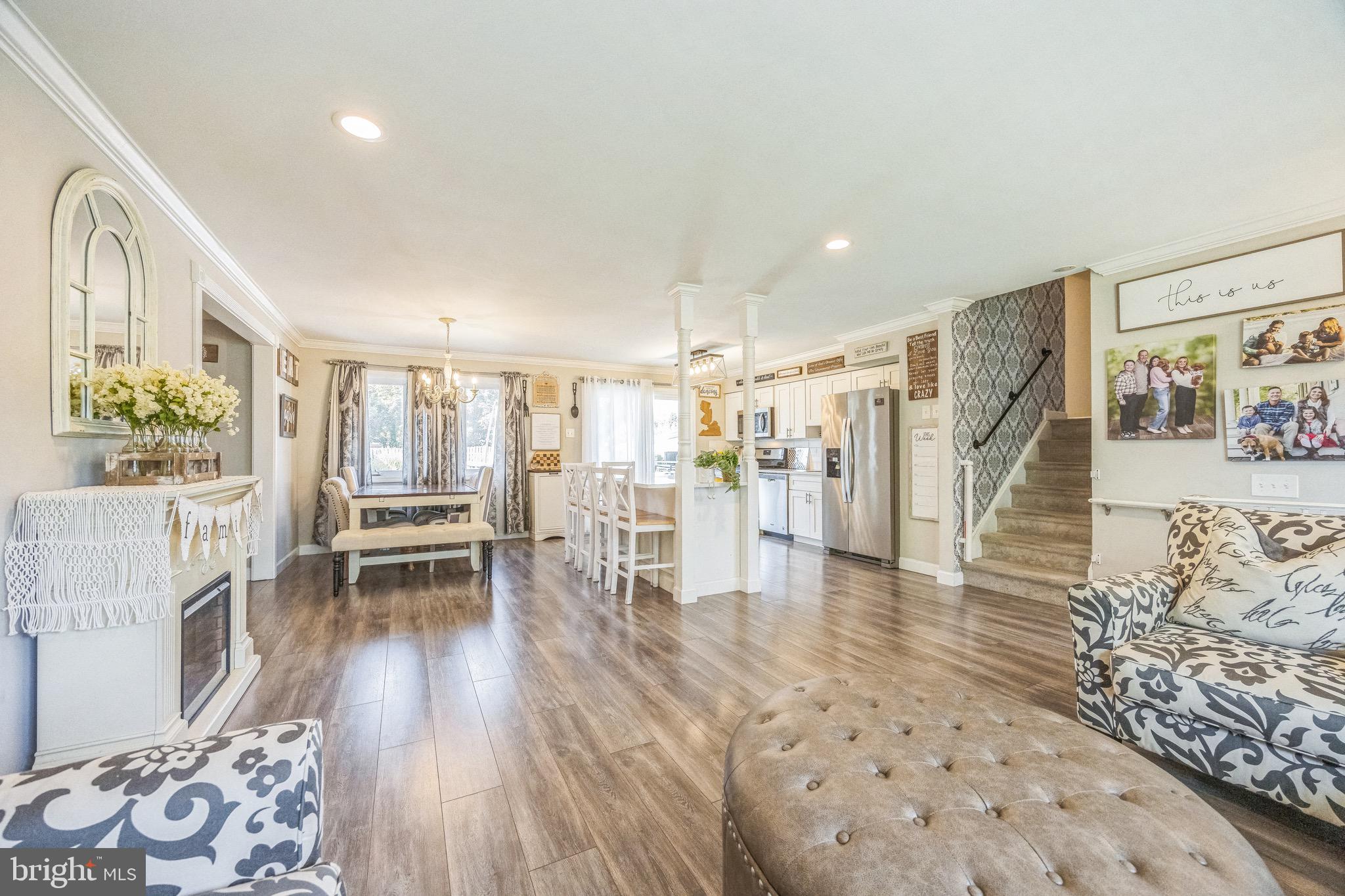 333 Farmdale Road Moorestown, NJ 08057 - Photo 7 of 45 a living room with furniture and wooden floor