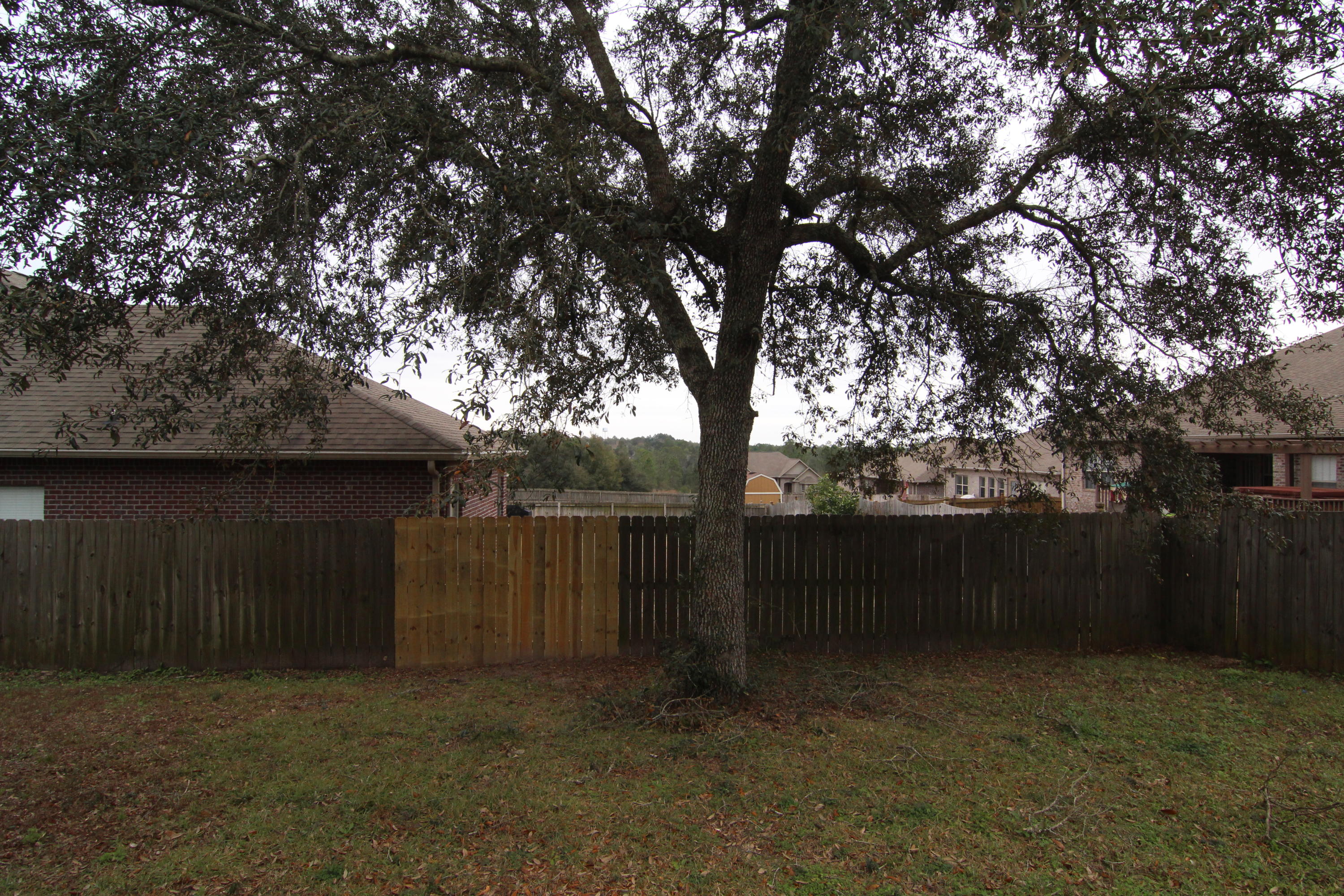 607 Rowan Circle Crestview, FL 32536 - Photo 16 of 17 a backyard of a house with lots of green space