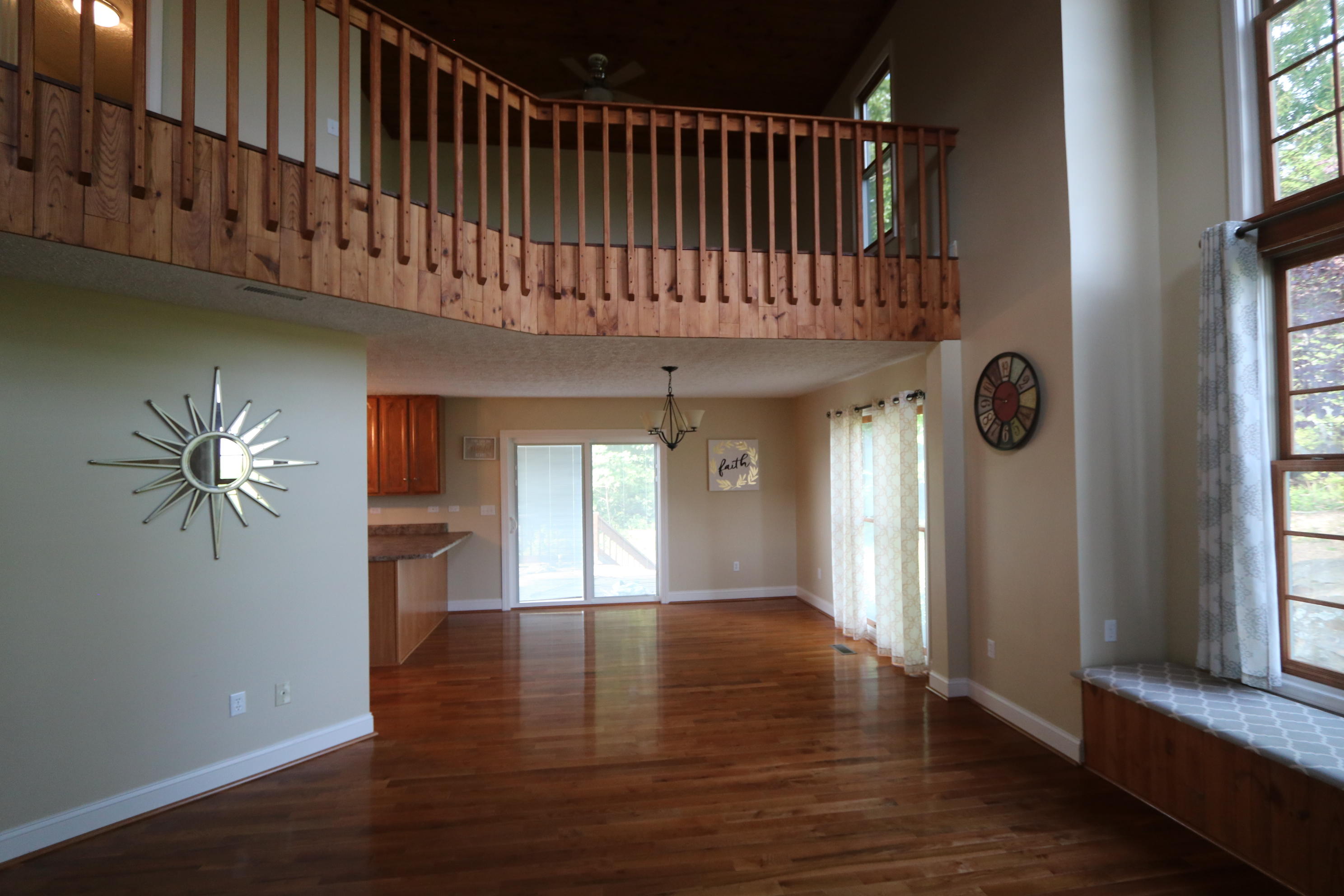 183 Midkiff Road Southeast Floyd, VA 24091 - Photo 8 of 35 a view of an entryway with wooden floor