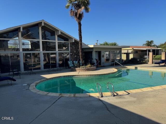 1500 Richmond Road, Unit 1 Santa Paula, CA 93060 - Photo 19 of 20 a front view of a house with a yard table and chairs