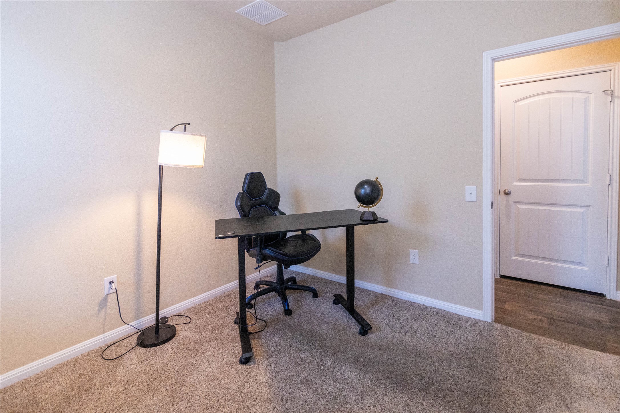 1501 Gropius Lane, Unit 30B Pflugerville, TX 78660 - Photo 21 of 30 Office area with carpet floors and baseboards