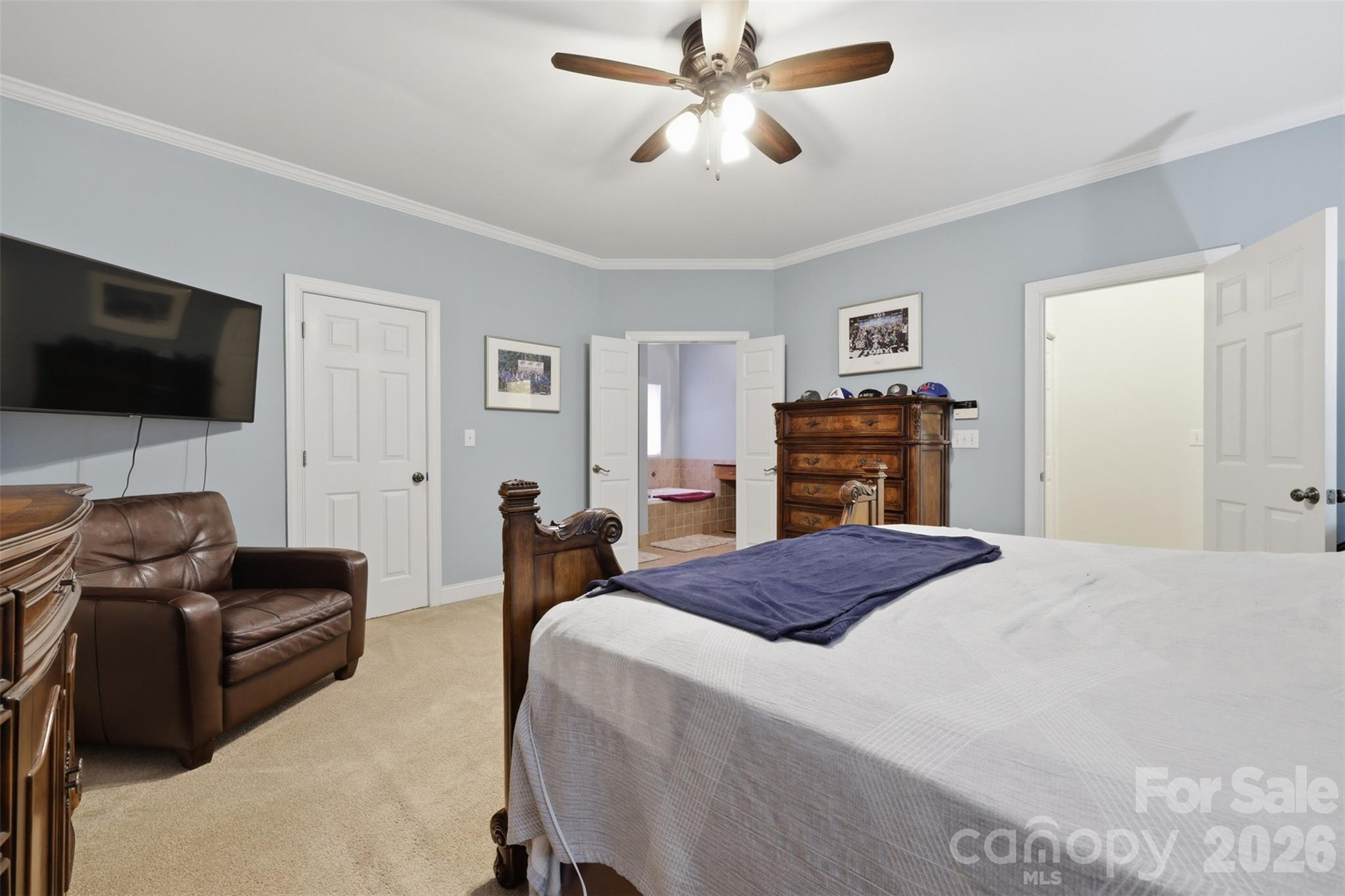 7594 Church Road Taylorsville, NC 28681 - Photo 21 of 34 a bedroom with a bed and furniture