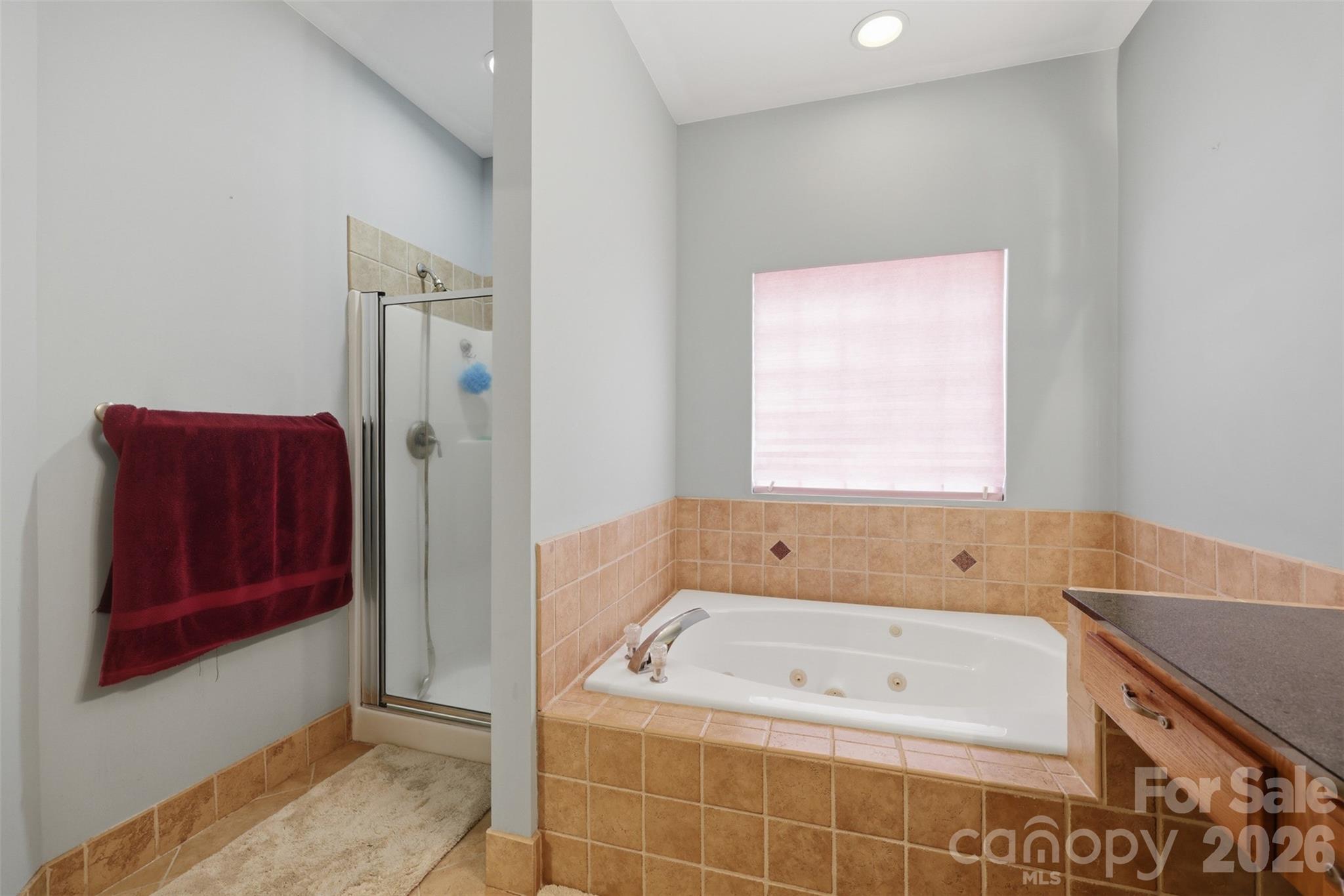 7594 Church Road Taylorsville, NC 28681 - Photo 24 of 34 a bathroom with a tub a sink and a shower