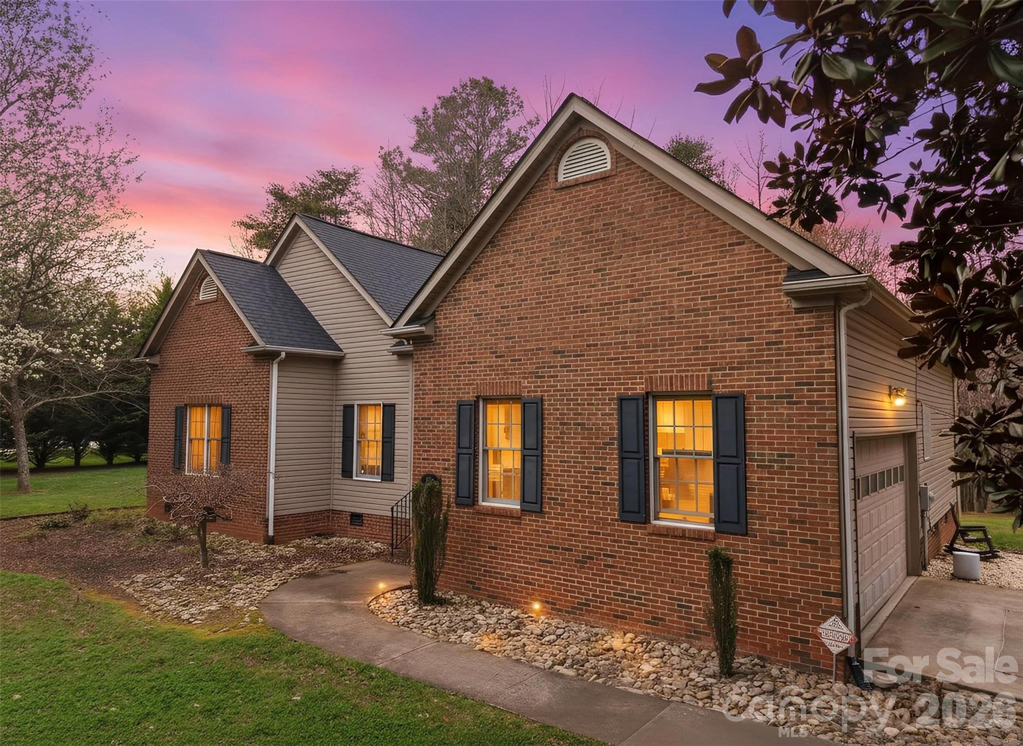 7594 Church Road Taylorsville, NC 28681 - Photo 5 of 34 a front view of house with yard
