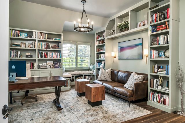 a view of a terrace with chairs