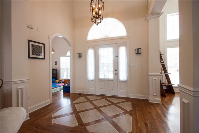 1228 White Rock Road Spring Hill, TN 37174 - Photo 3 of 20 Gracious entrance way with inlaid hardwood floor