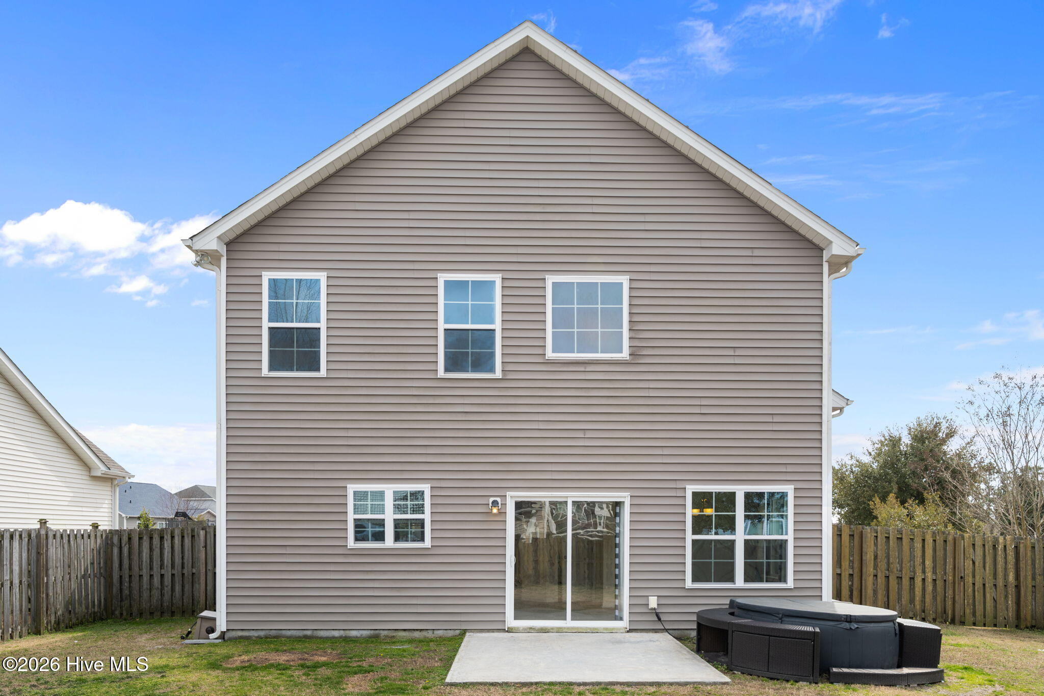 106 Porch Swing Way Holly Ridge, NC 28445 - Photo 37 of 47 Back and Hot Tub